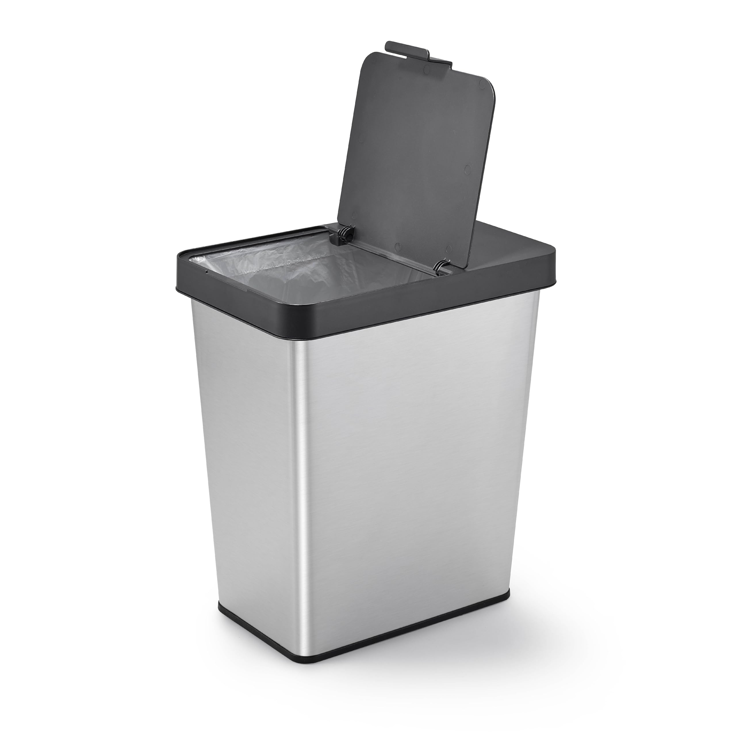 Polder 6-Gallon Waste Bin with Removable Lid for Kitchen Trash Collection
| Polder 6-Gallon Waste Bin with Removable L