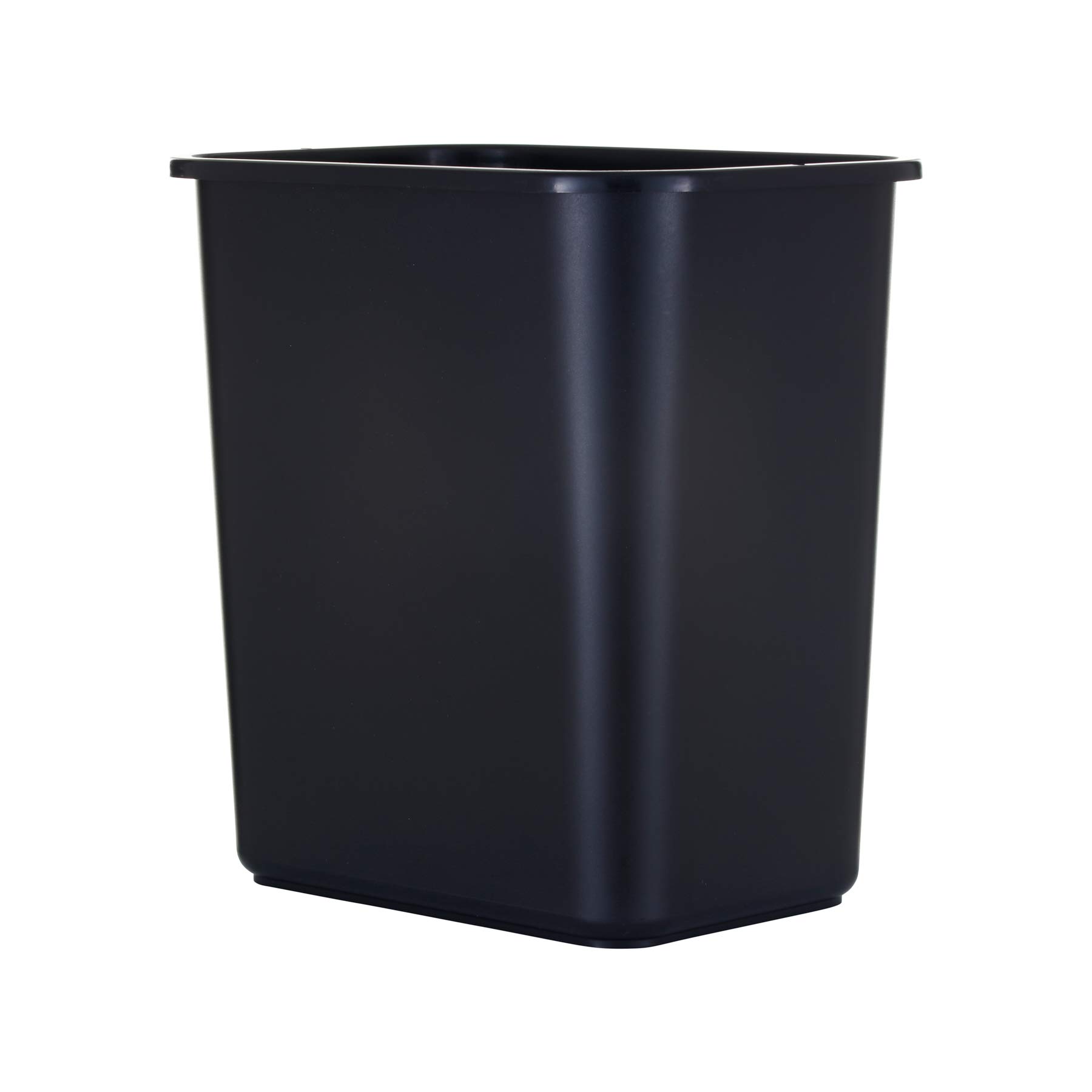 United Solutions 13 Quart Space-Efficient Trash Wastebasket for Commercial Office, Easy to Clean, Black (Pack of 1)
Un